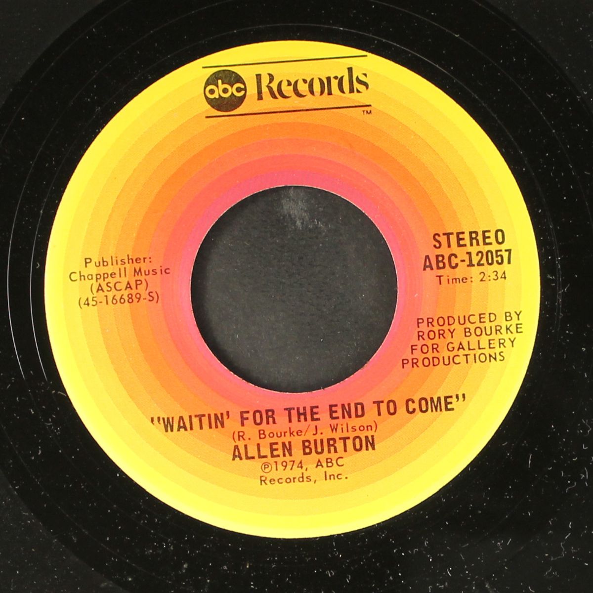 somebody's burnin' my bridges by ALLEN BURTON