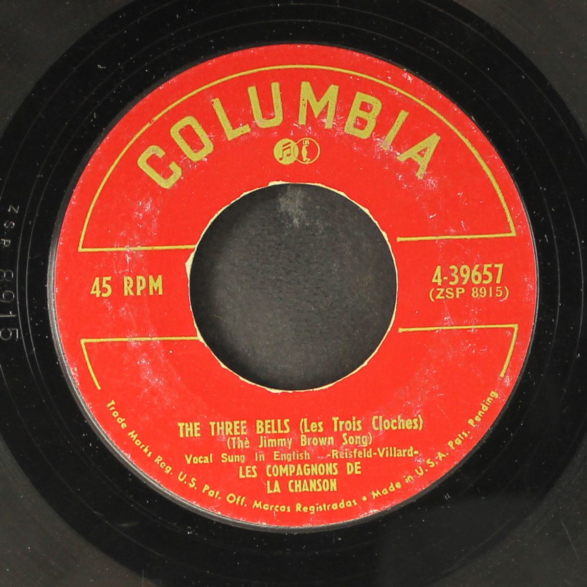 the three bells / whirlwind by LES COMPAGNONS DE LA CHANSON