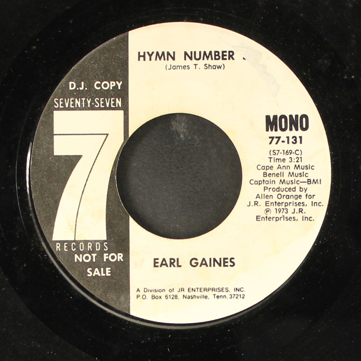 hymn number 5 by EARL GAINES