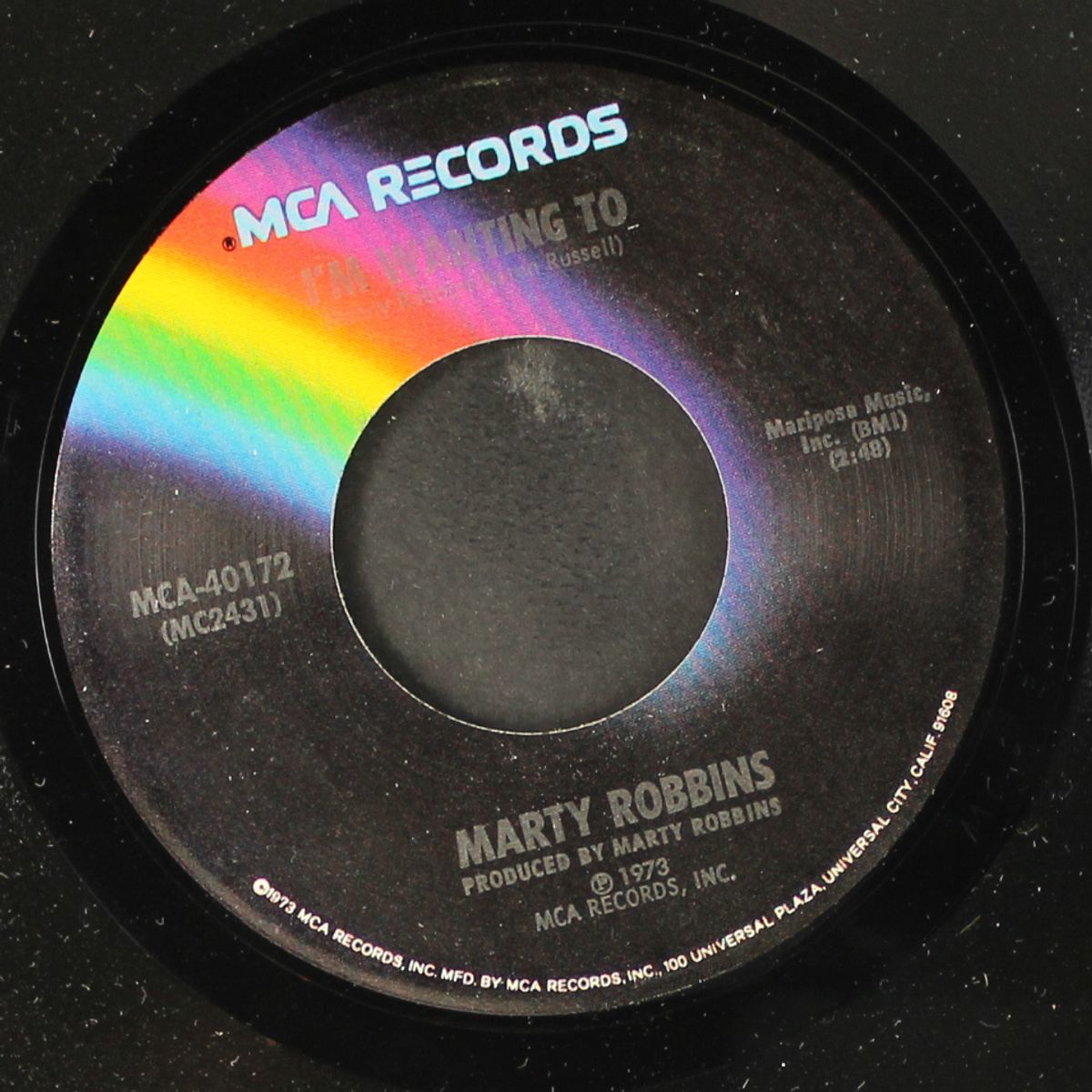 i'm wanting to / twentieth century drifter by MARTY ROBBINS