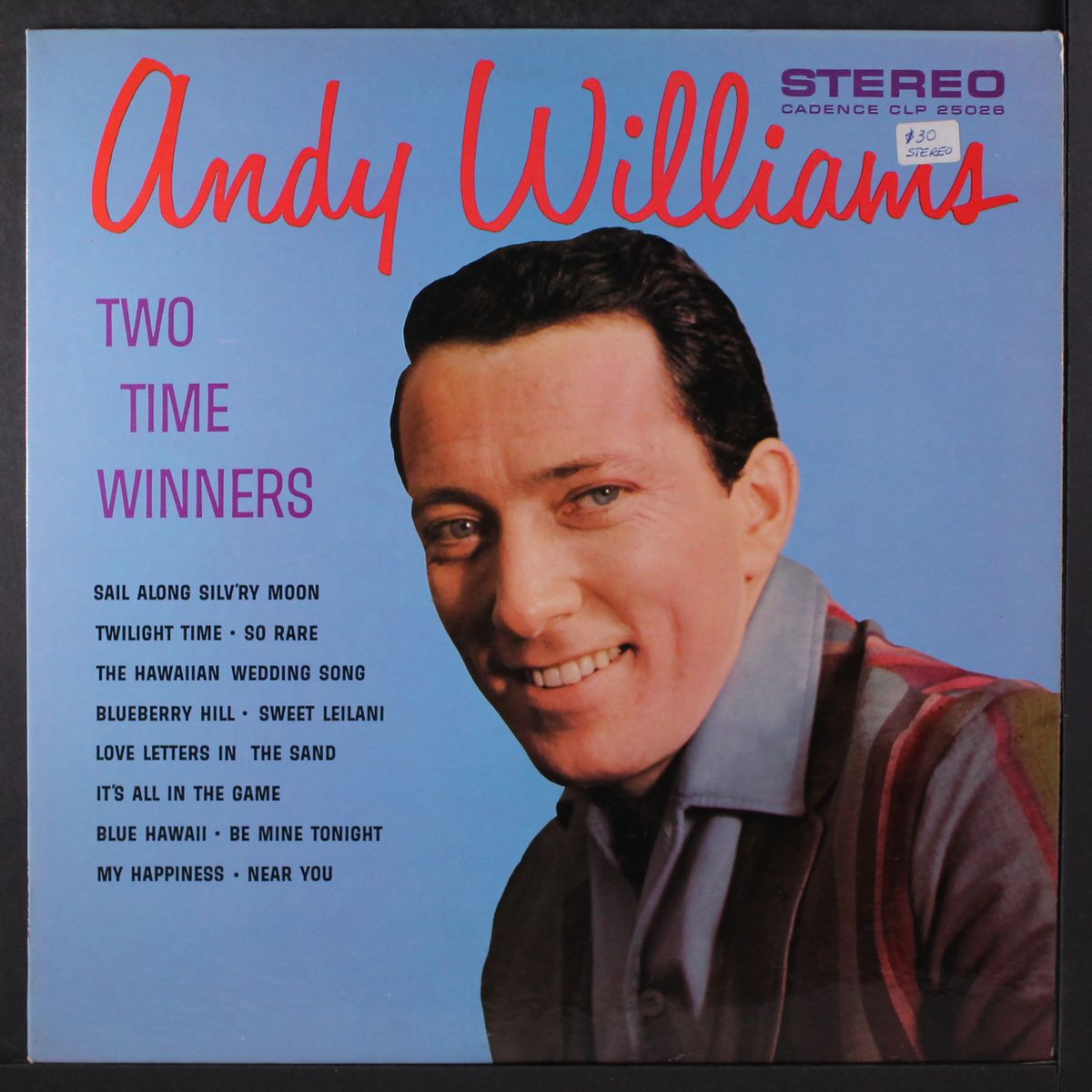 two time winners by ANDY WILLIAMS