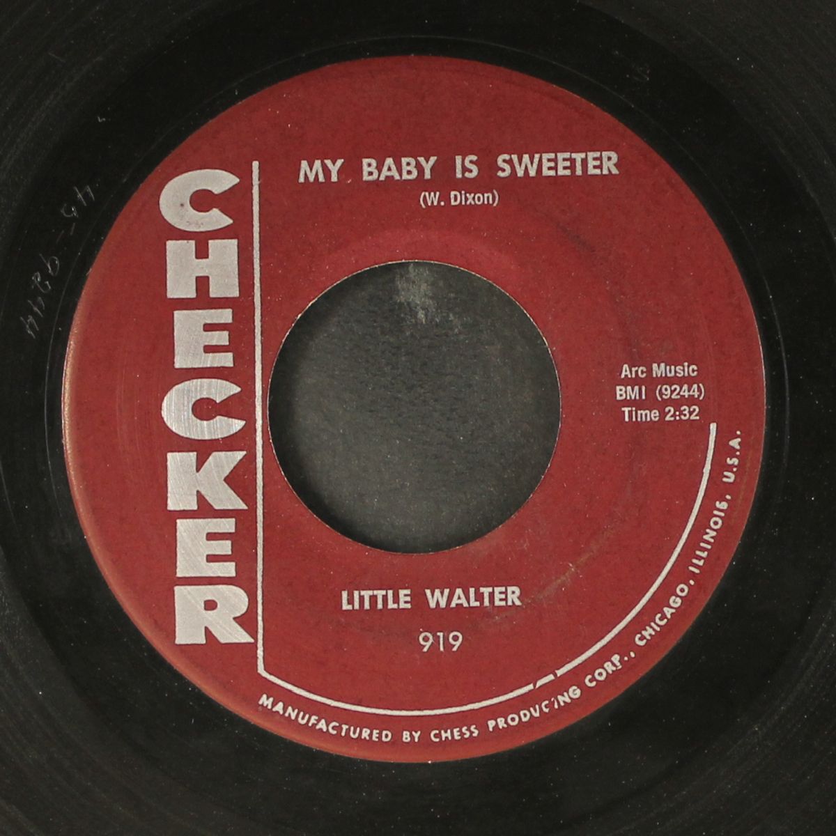 my baby is sweeter / crazy mixed up world by LITTLE WALTER