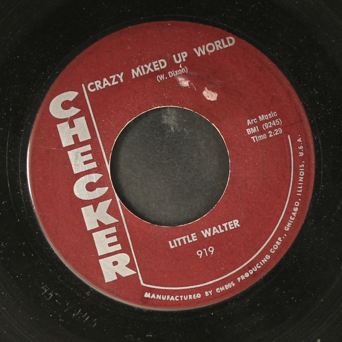 my baby is sweeter / crazy mixed up world by LITTLE WALTER