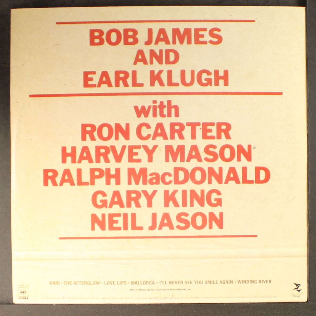 one on one by BOB JAMES & EARL KLUGH