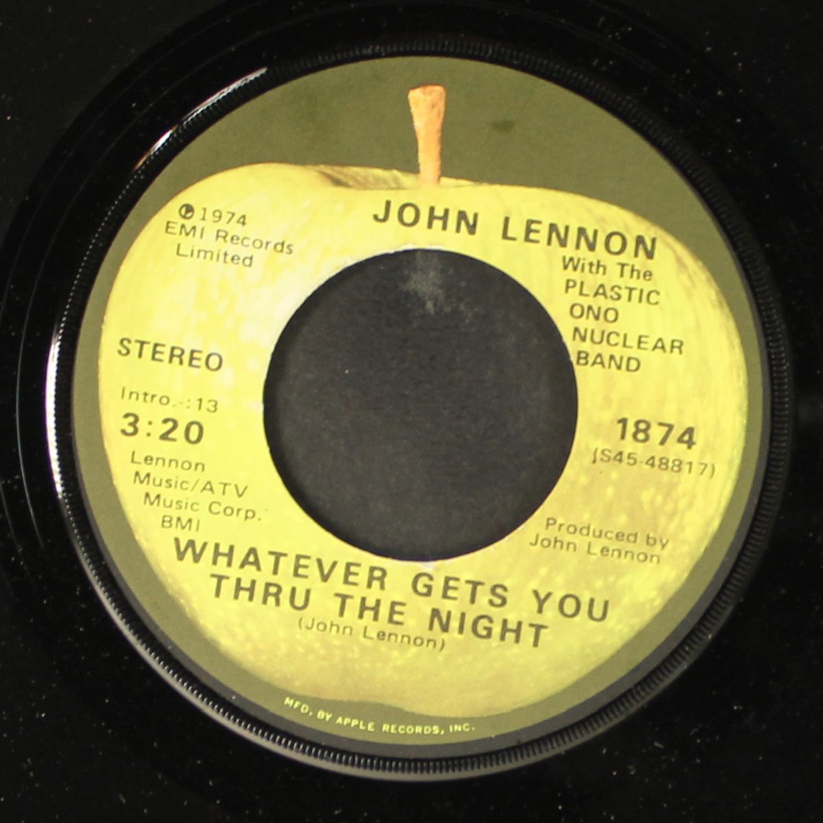 whatever gets you thru the night / beef jerky by JOHN LENNON & PLASTIC ONO NUCLEAR BAND