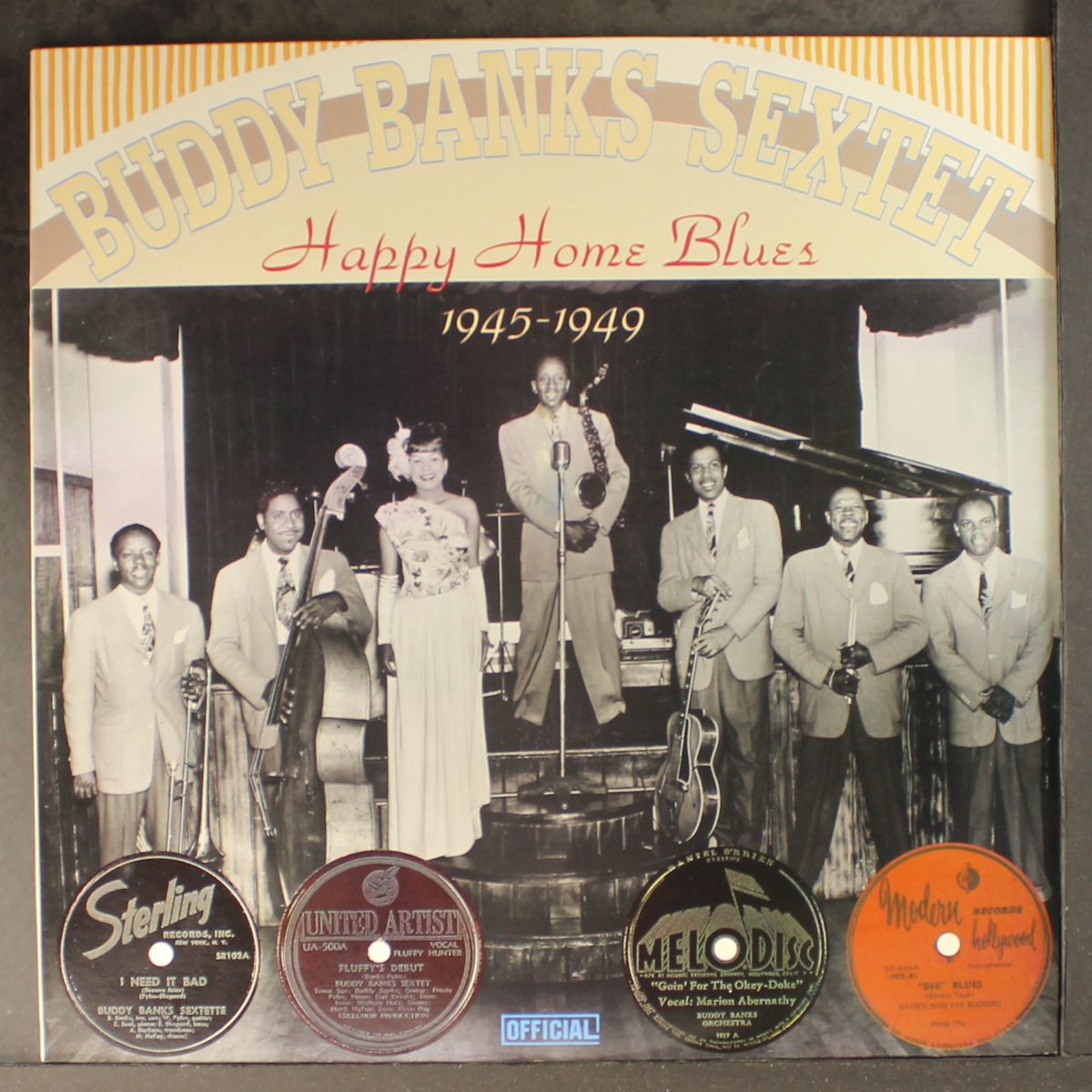 happy home blues 1945-1949 by BUDDY BANKS SEXTET
