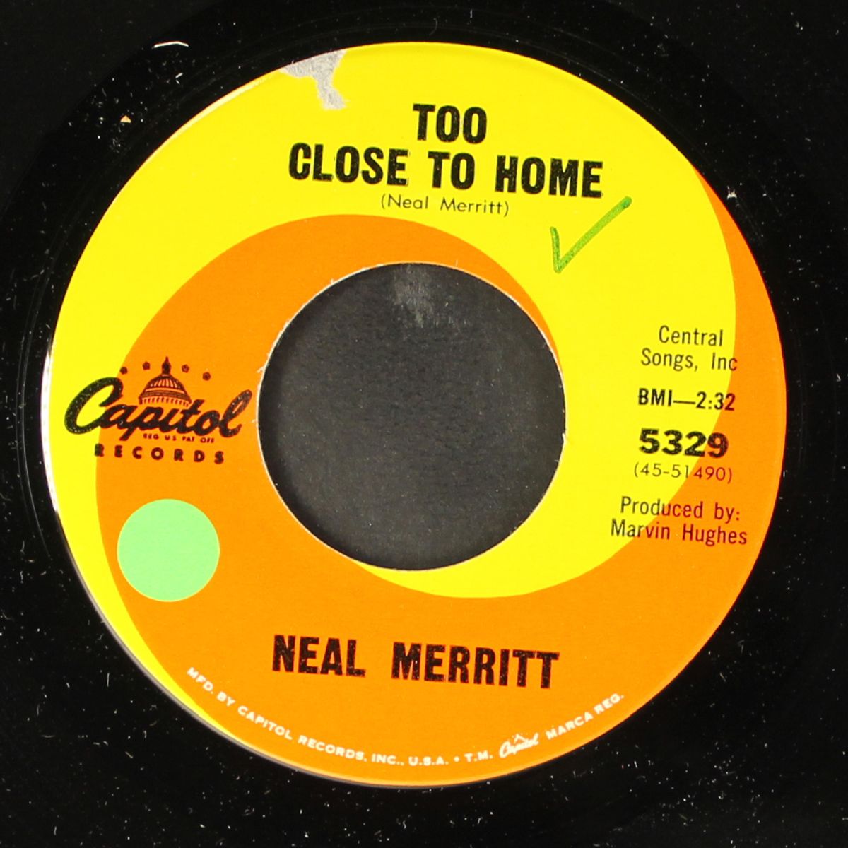 too close to home / i got fooled by NEAL MERRITT