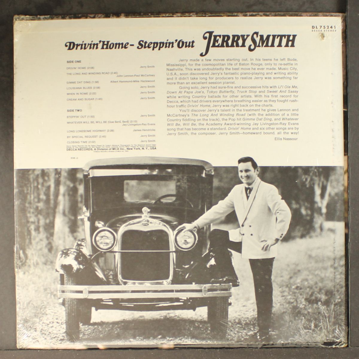 drivin' home-steppin' out by JERRY SMITH