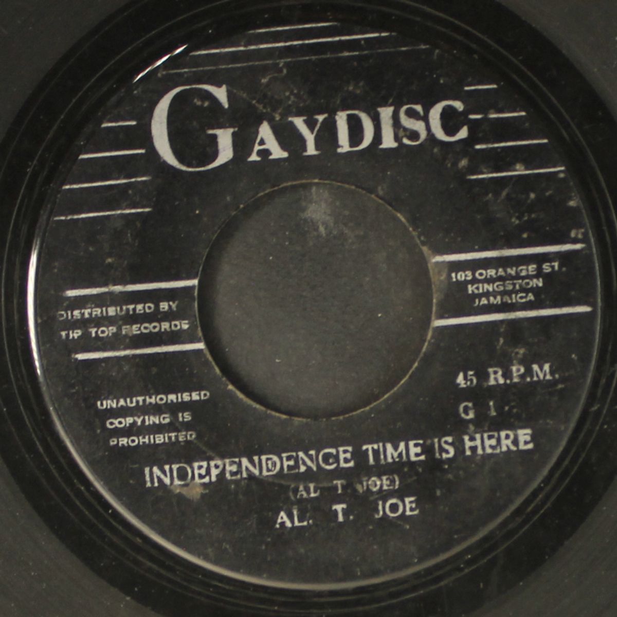 independence time is here / i'm on my own by AL T. JOE