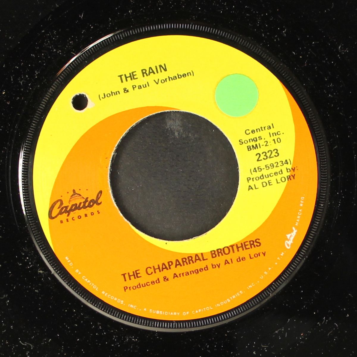 follow your drum / the rain by CHAPARRAL BROTHERS