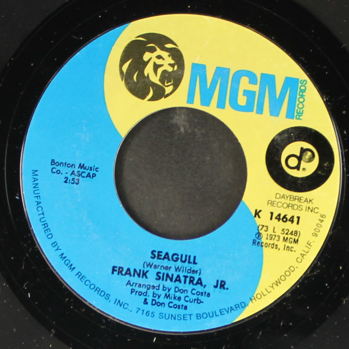 calendar girl by FRANK SINATRA, JR.