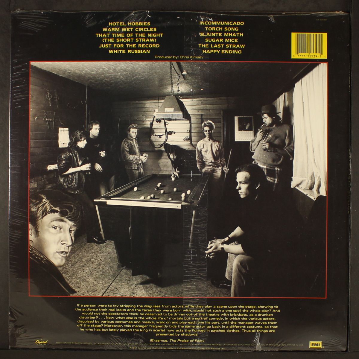 clutching at straws by MARILLION