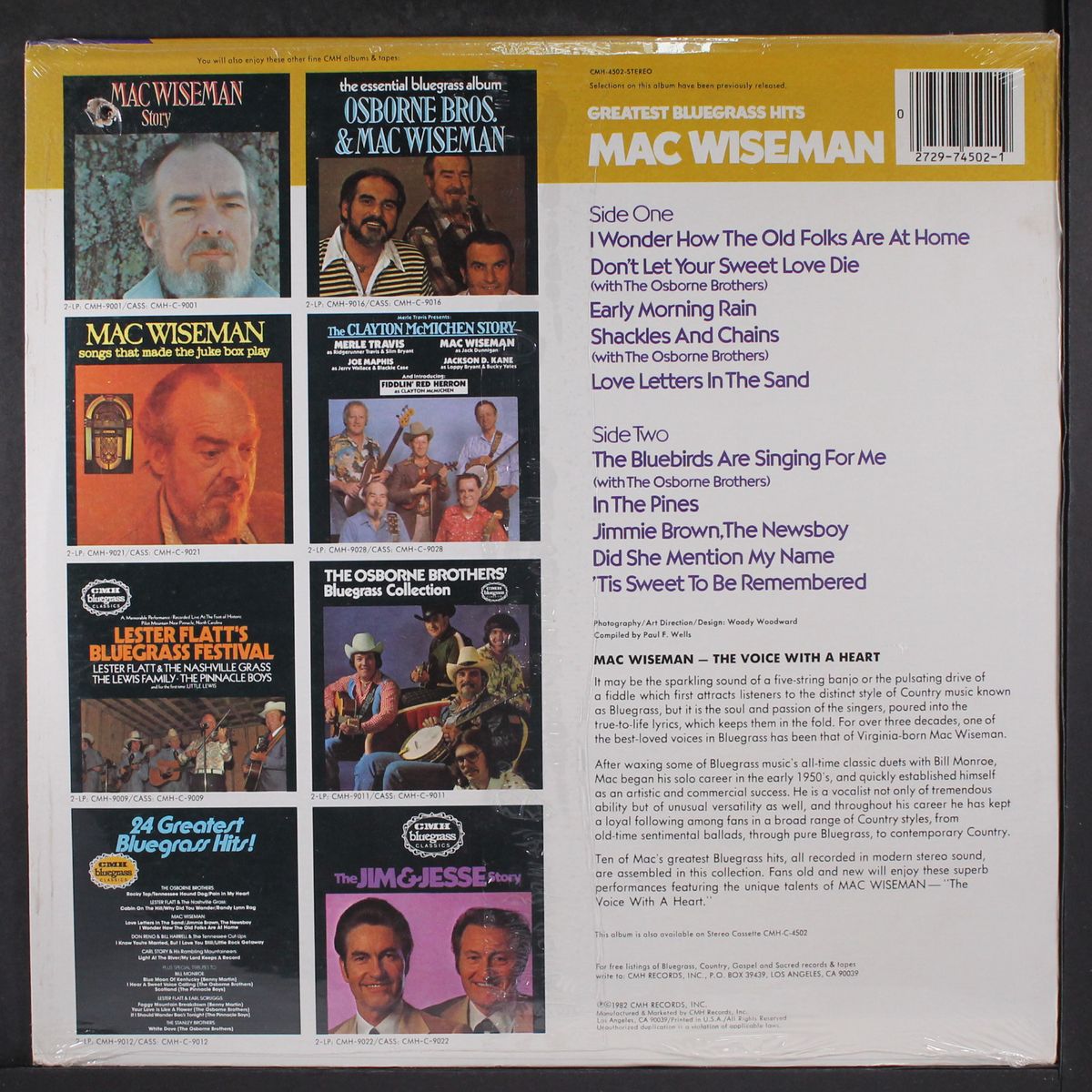 bluegrass gold by MAC WISEMAN