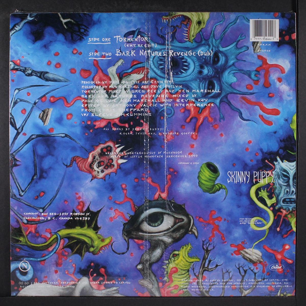 tormentor / bark natures revenge (dub) by SKINNY PUPPY