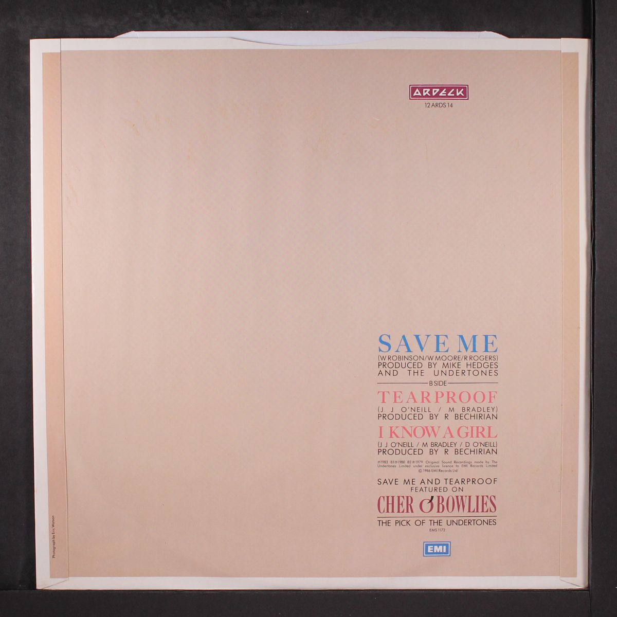 save me by UNDERTONES