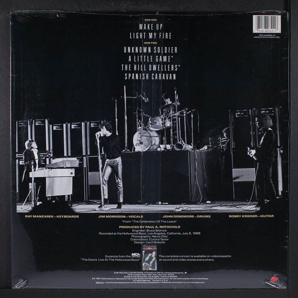 live at the hollywood bowl by DOORS