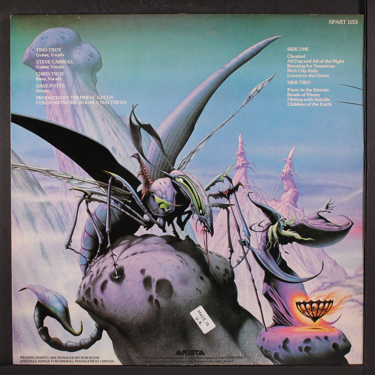 time tells no lies by PRAYING MANTIS