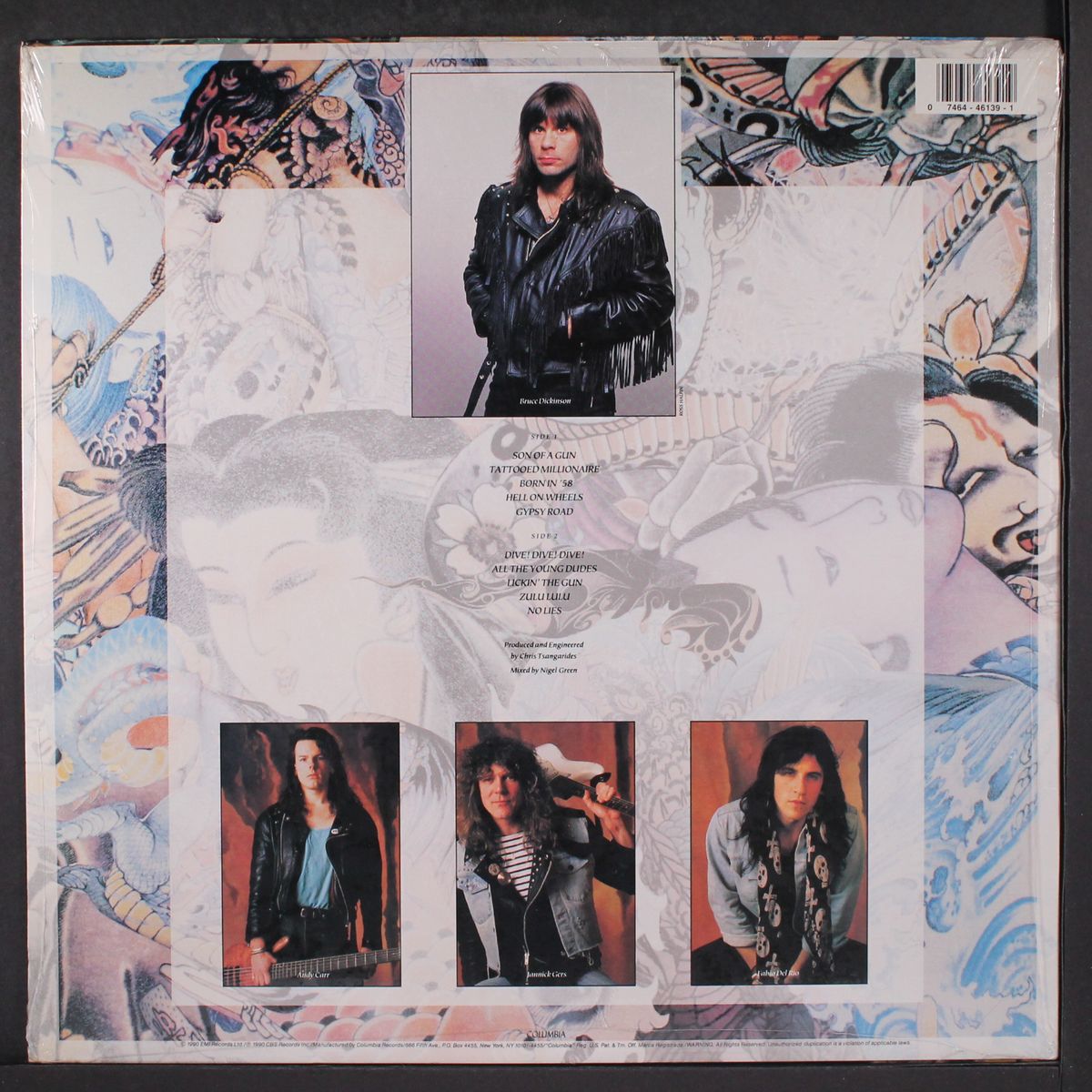 tattooed millionaire by BRUCE DICKINSON