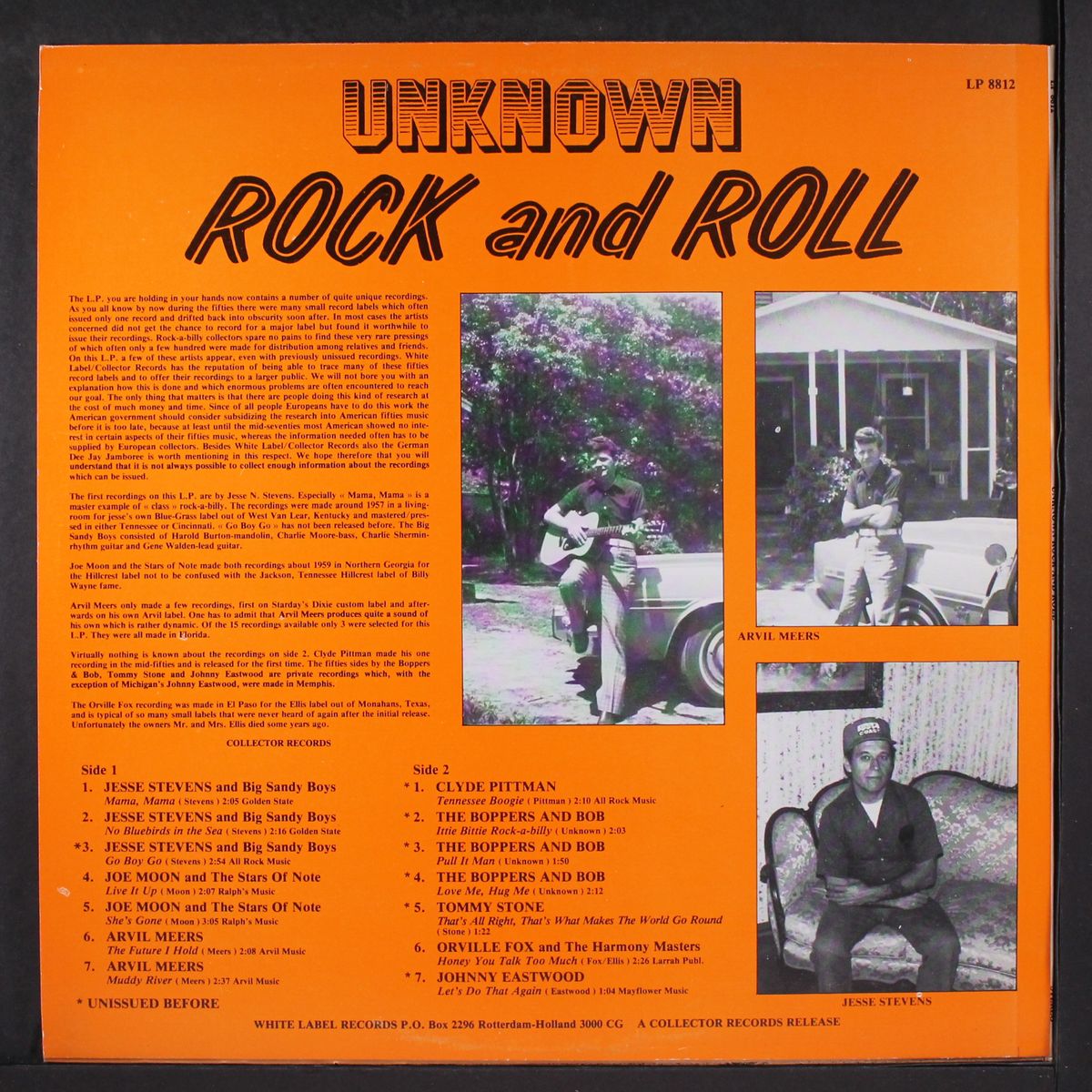 unknown rock and roll by VARIOUS