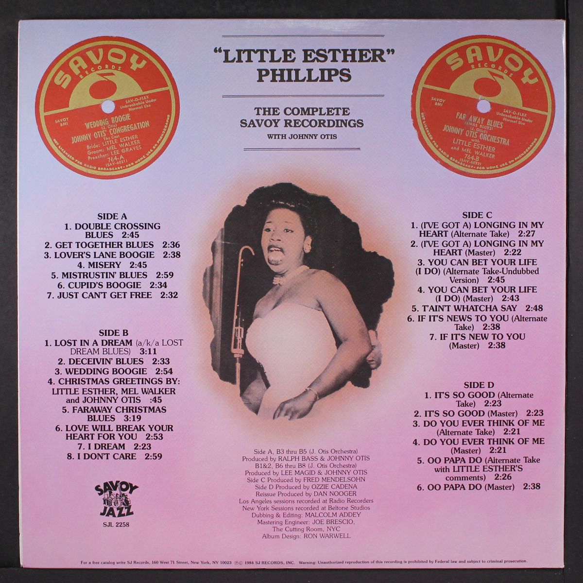 the complete savoy recordings by LITTLE ESTHER PHILLIPS