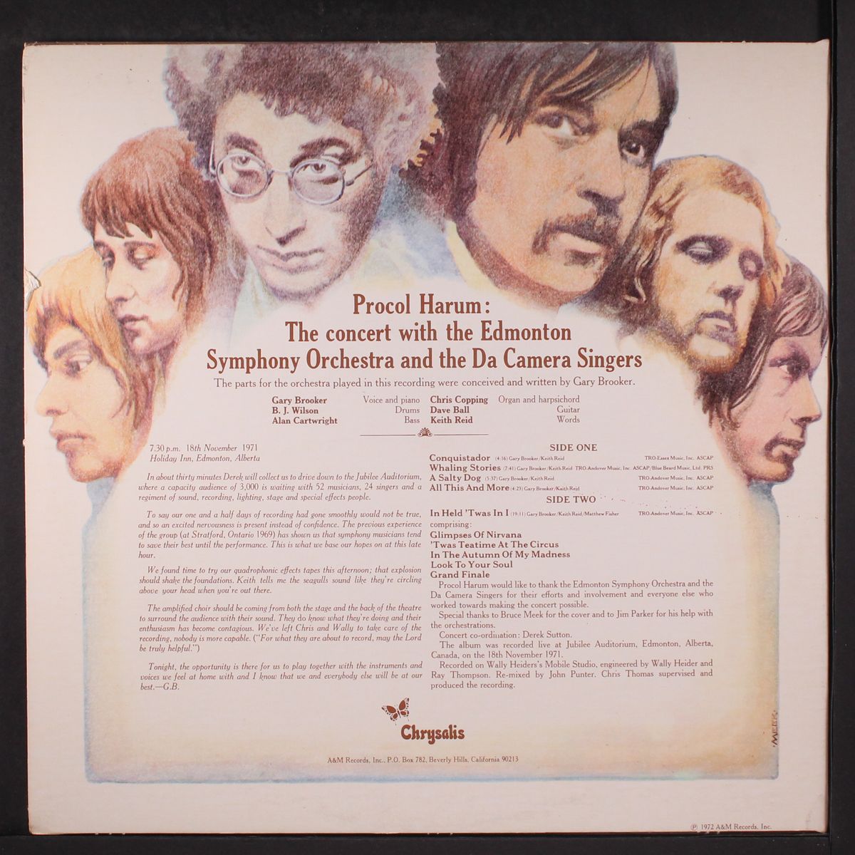 live in concert with the edmonton symphony orchestra by PROCOL HARUM