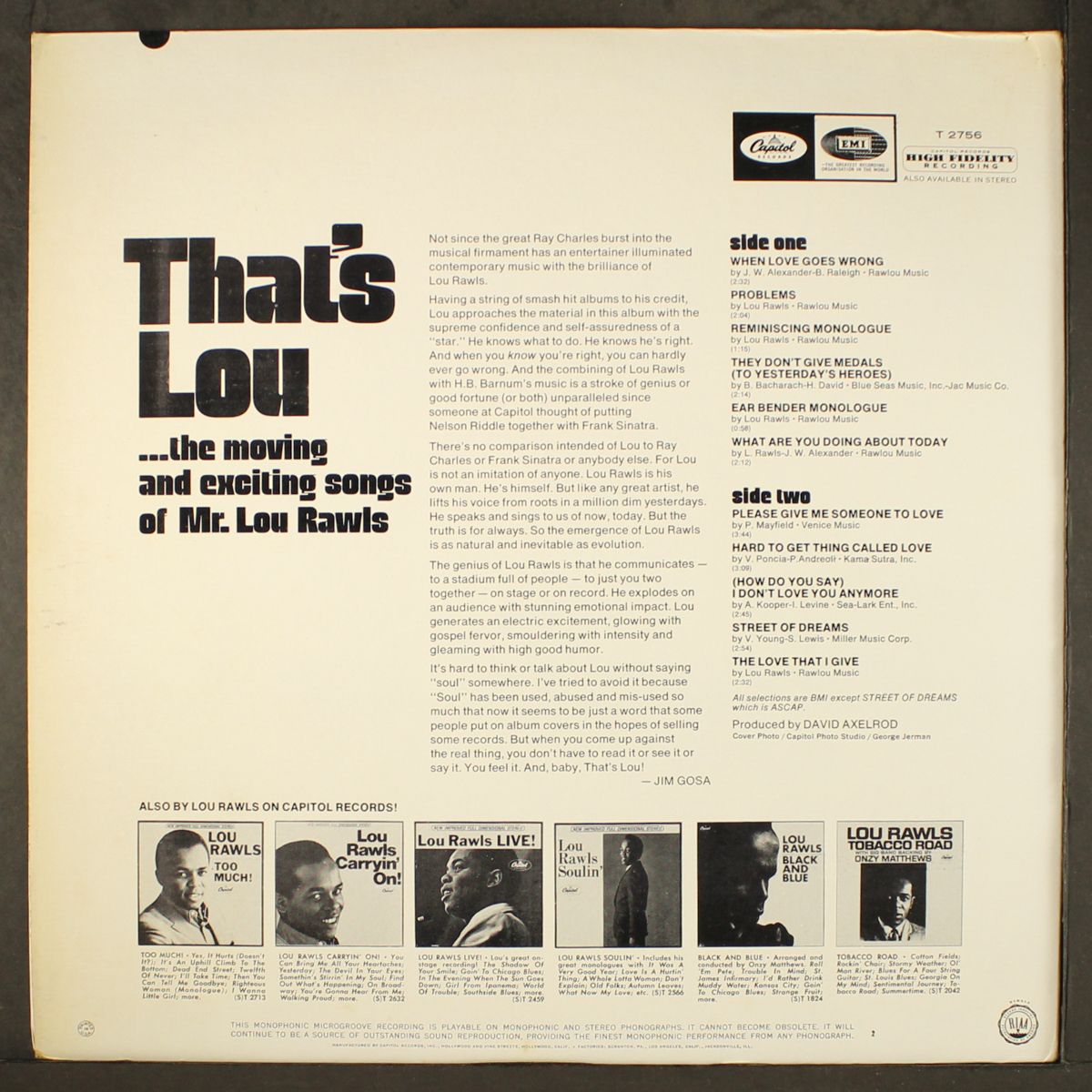 that's lou by LOU RAWLS