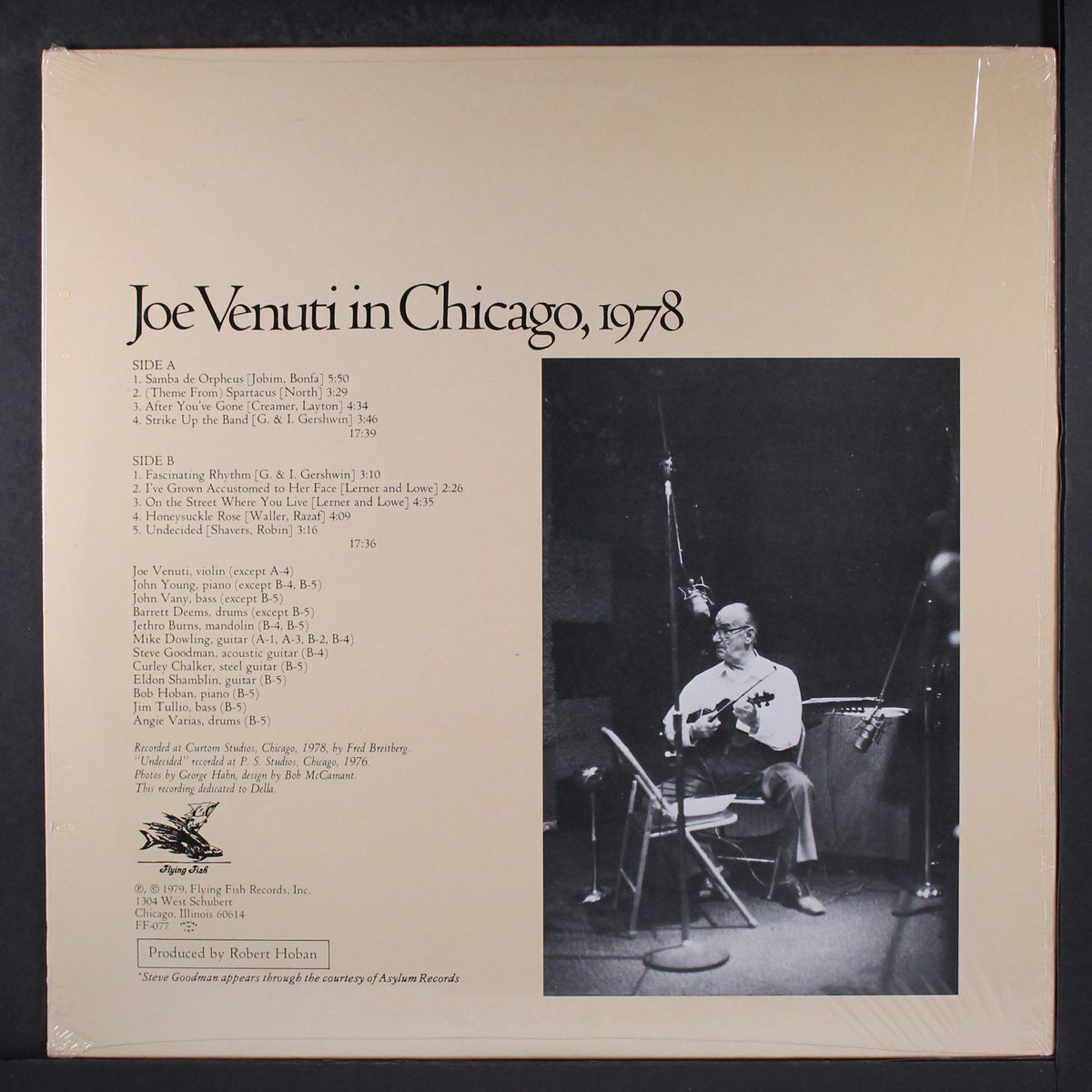 joe in chicago, 1978 by JOE VENUTI