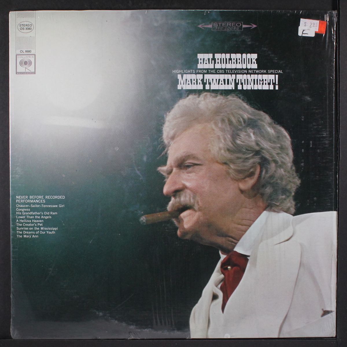 mark twain tonight! by HAL HOLBROOK