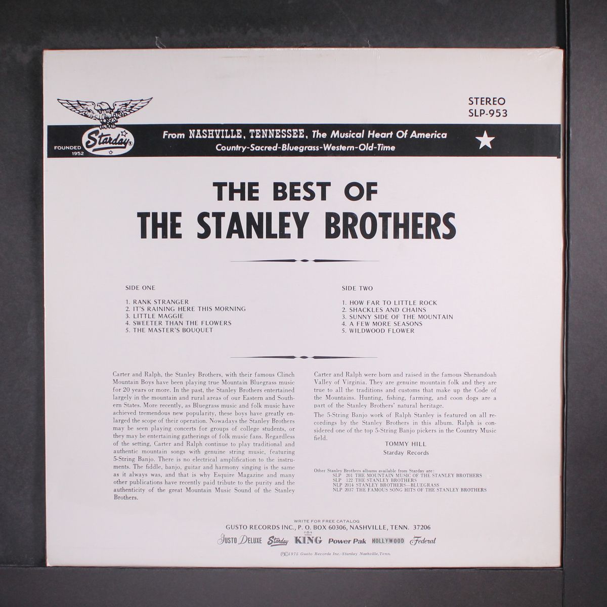 best of by STANLEY BROTHERS