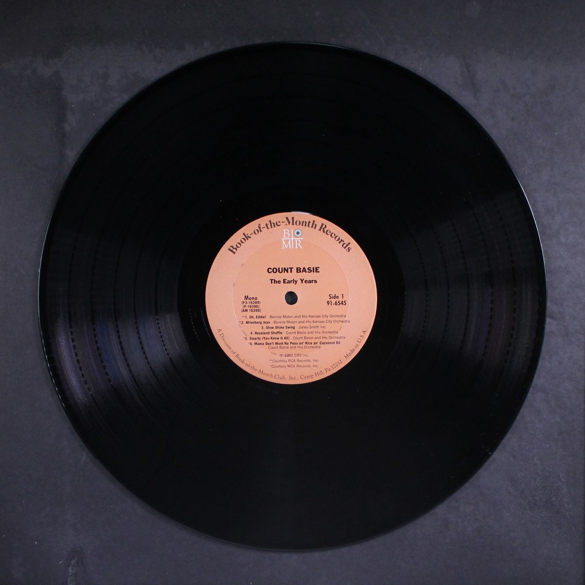 the early years by COUNT BASIE
