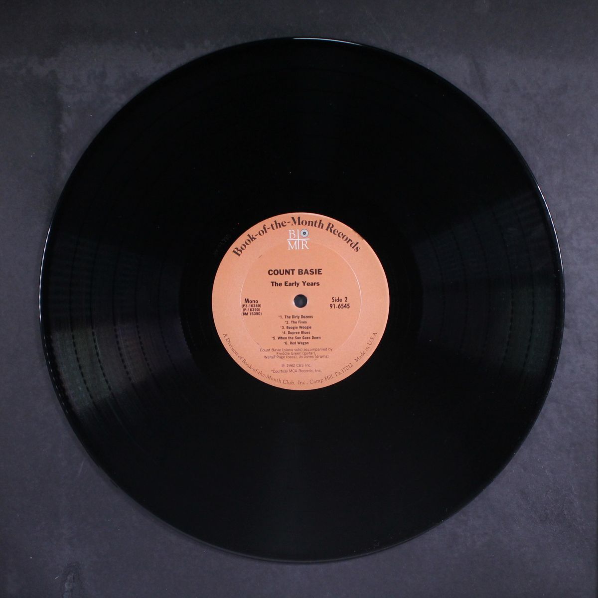 the early years by COUNT BASIE