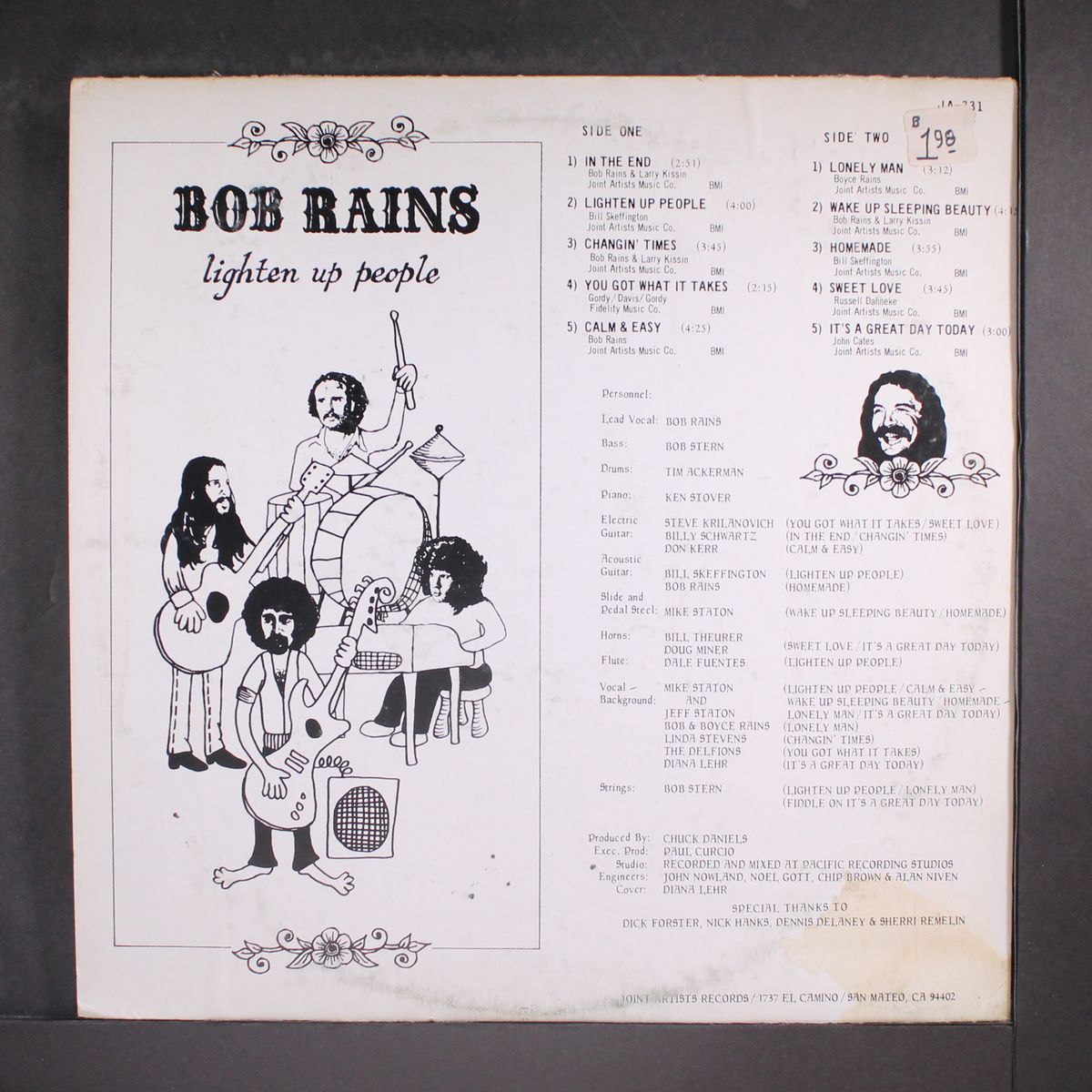 lighten up people by BOB RAINS