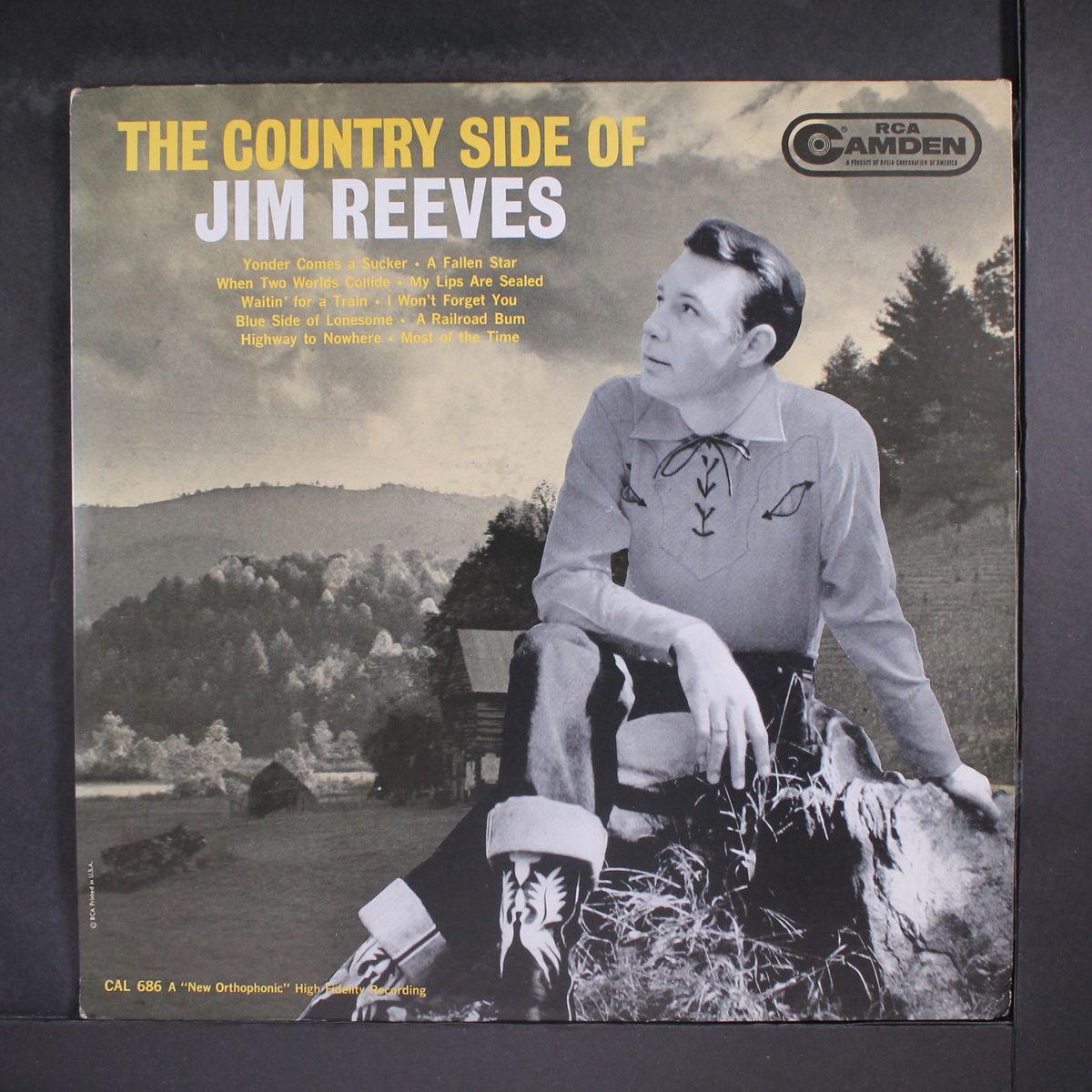 the country side of by JIM REEVES