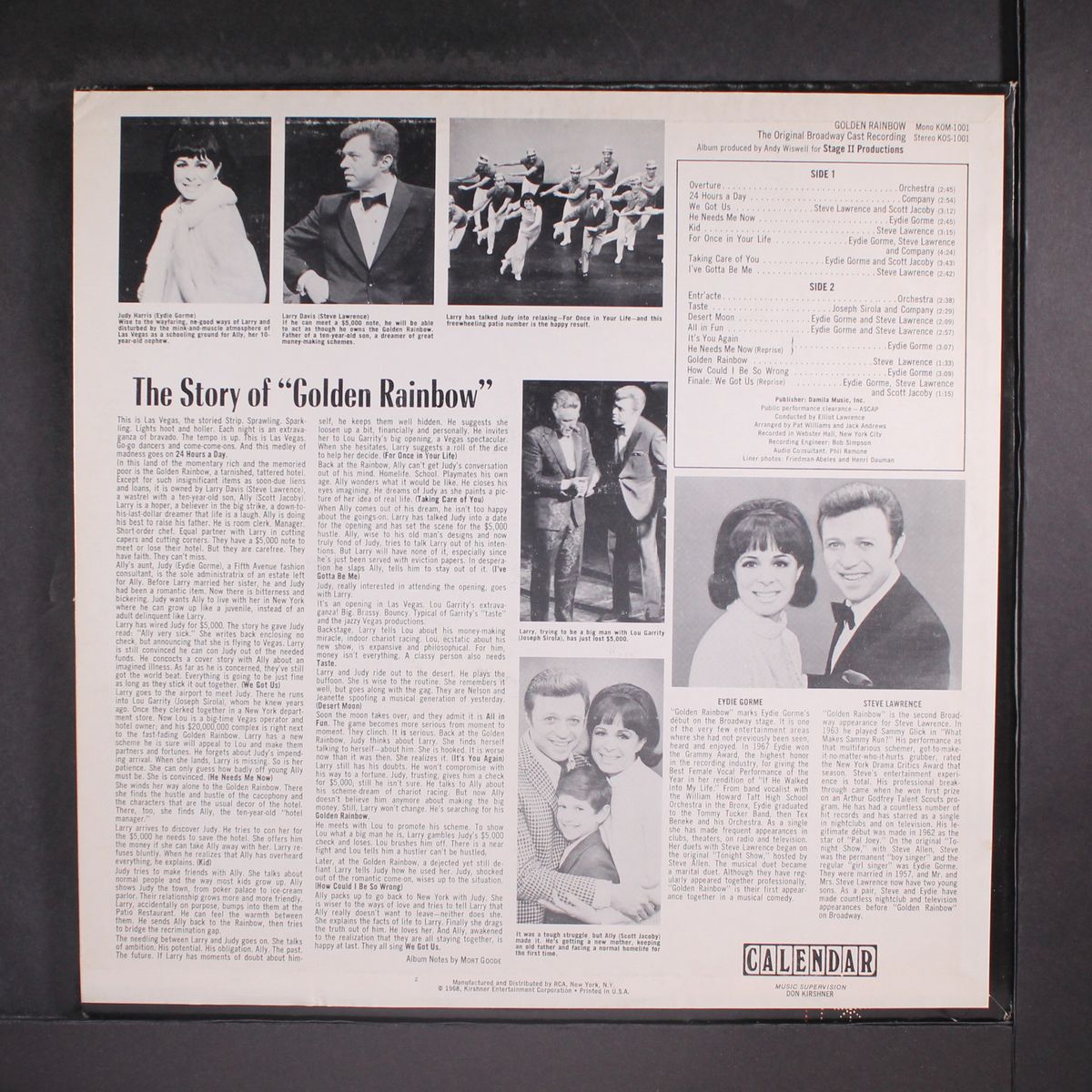 golden rainbow by ORIGINAL CAST