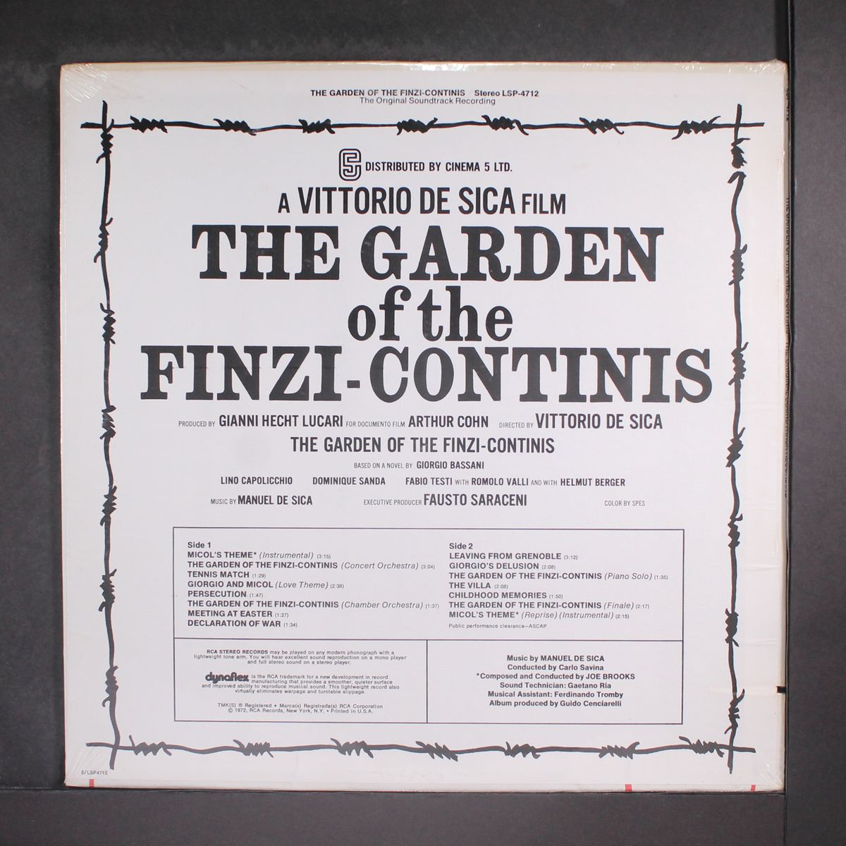 the garden of finzi-continis by SOUNDTRACK