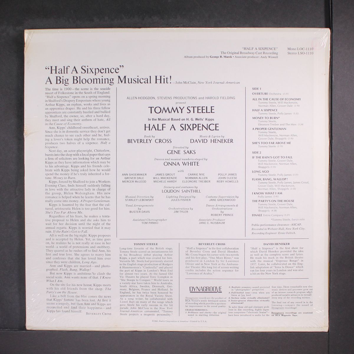 half a sixpence by ORIGINAL CAST
