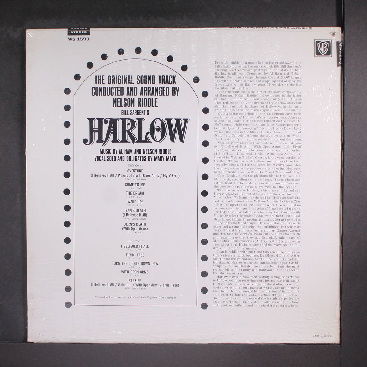 harlow by SOUNDTRACK