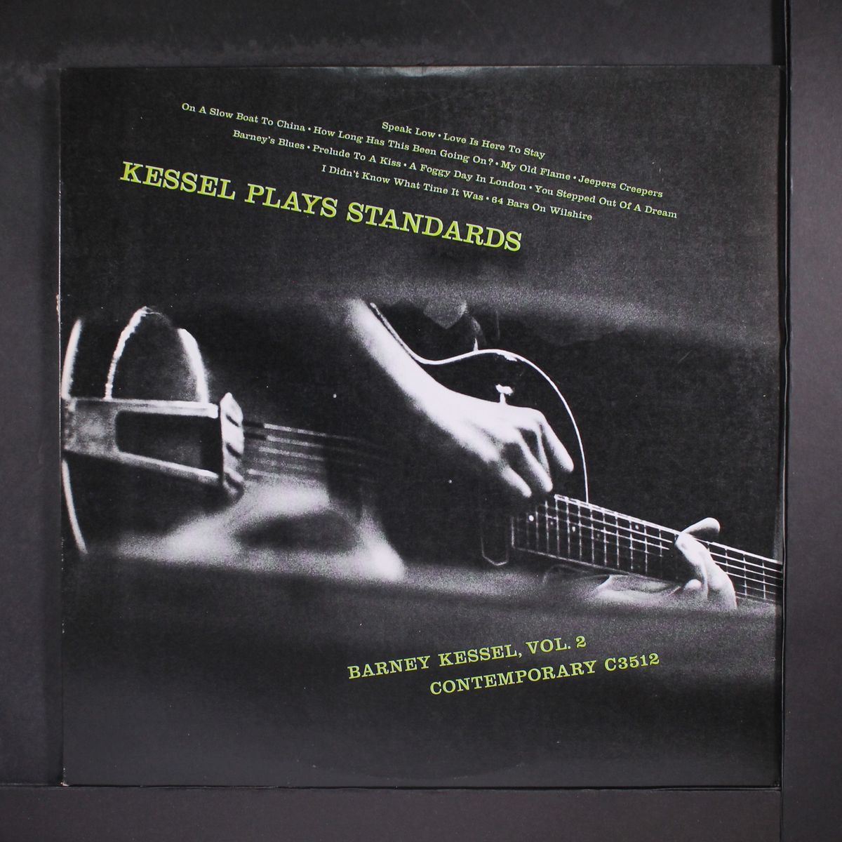 kessel plays standards, vol. 2 by BARNEY KESSEL