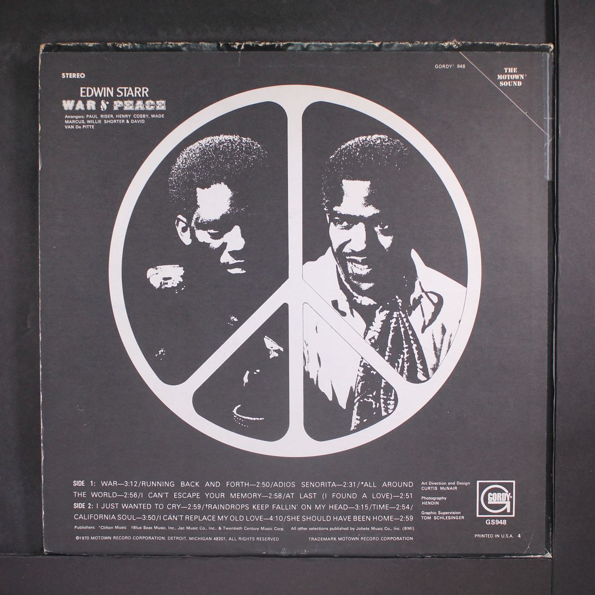war & peace by EDWIN STARR