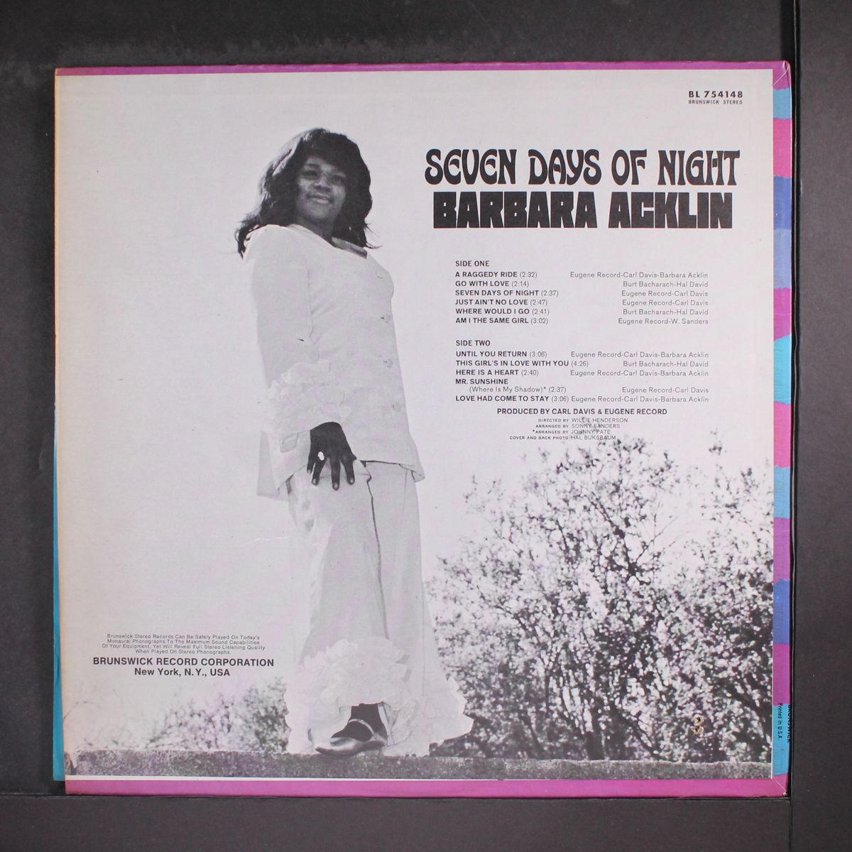 seven days of night by BARBARA ACKLIN