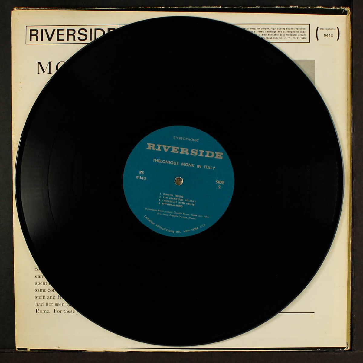 in italy by THELONIOUS MONK