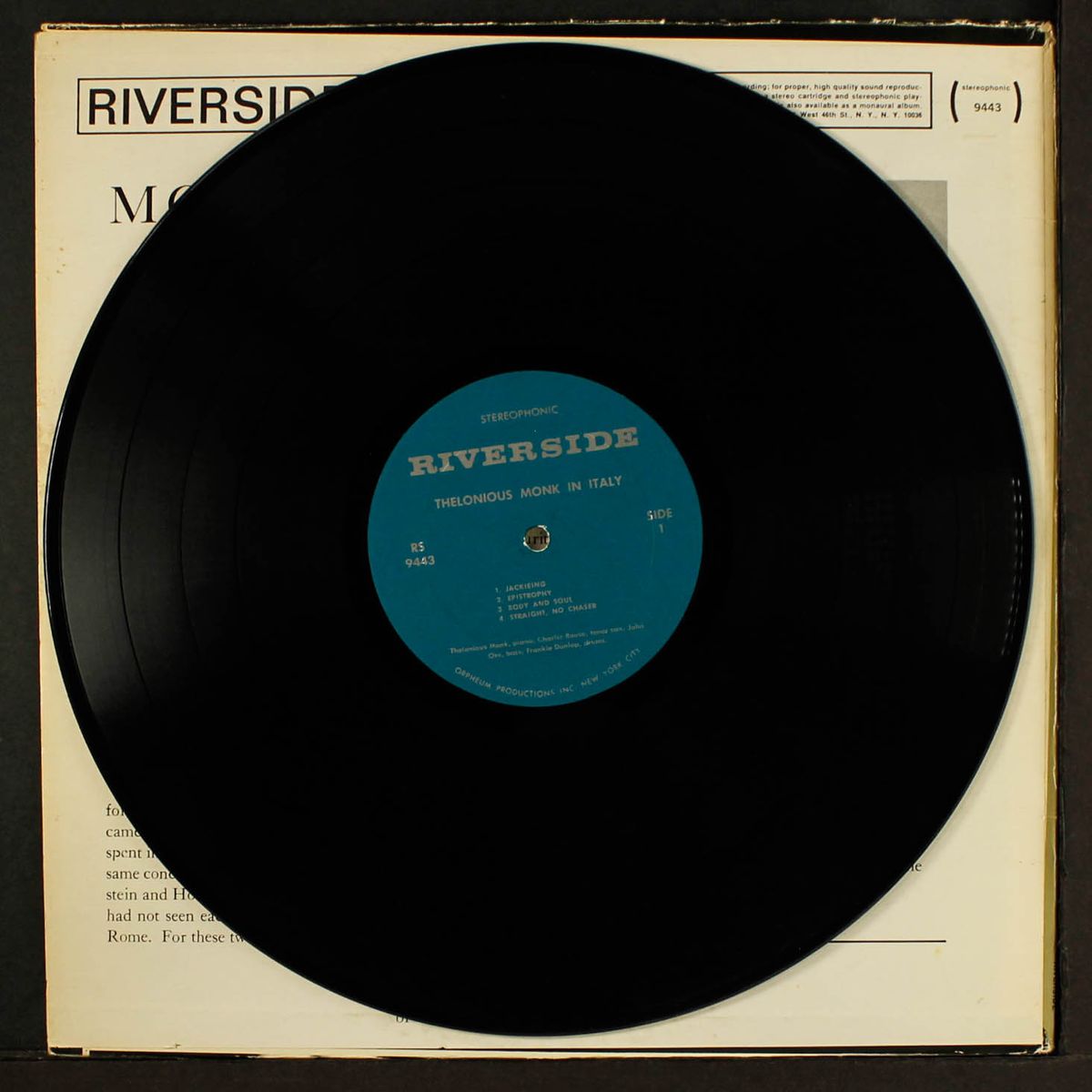 in italy by THELONIOUS MONK