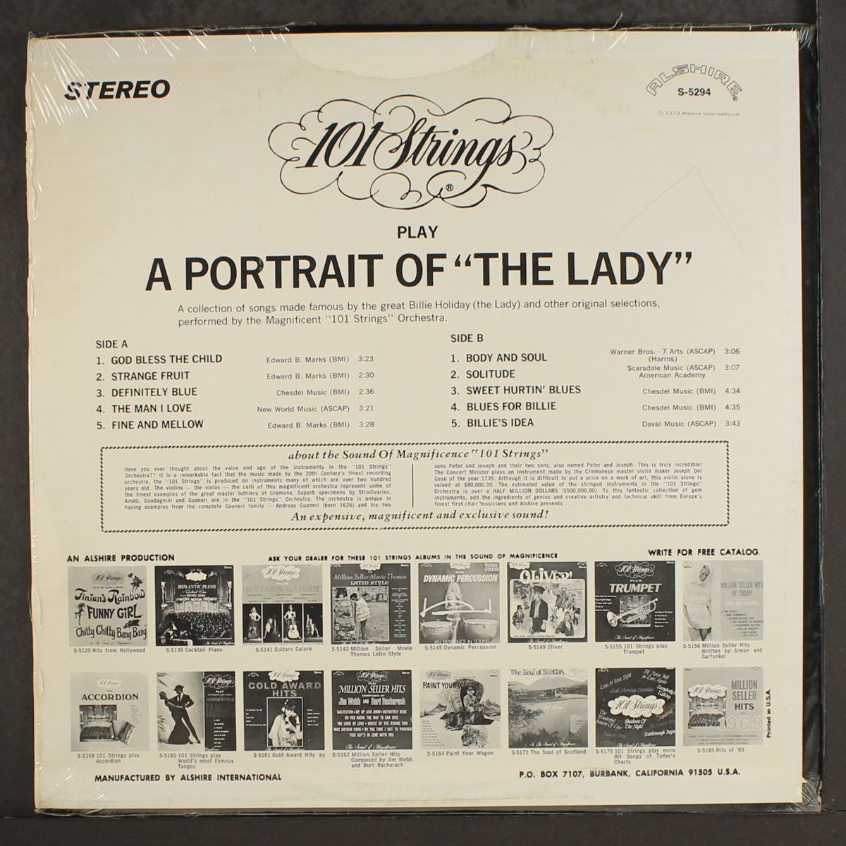 a portrait of the lady by 101 STRINGS