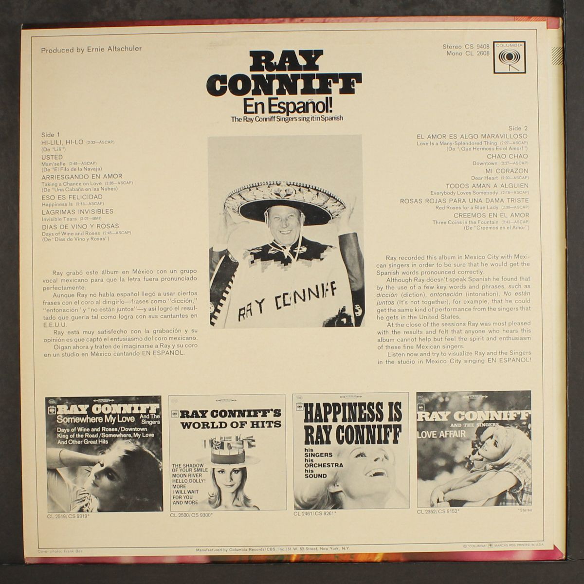 en espanol! by RAY CONNIFF