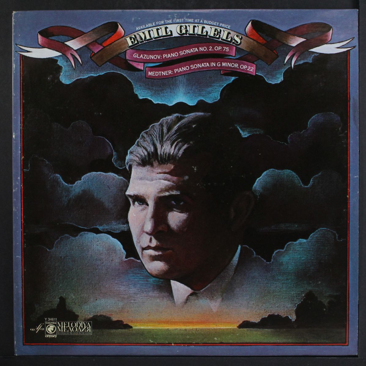 glazunov: piano sonata no. 2 / medtner: piano sonata by EMIL GILELS