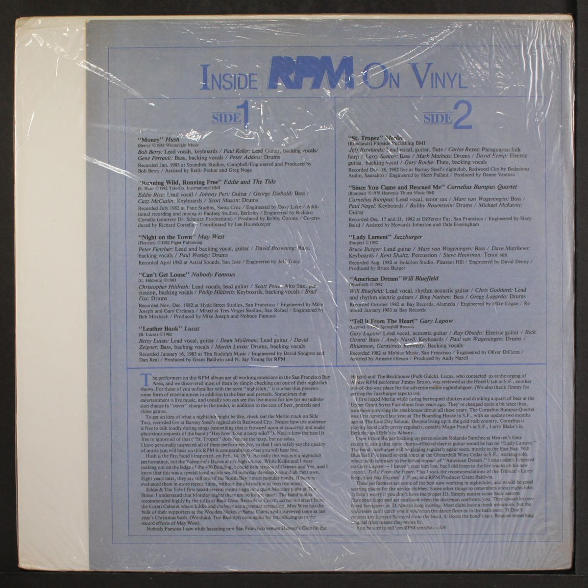 record plus magazine, spring 1983: rising stars by VARIOUS