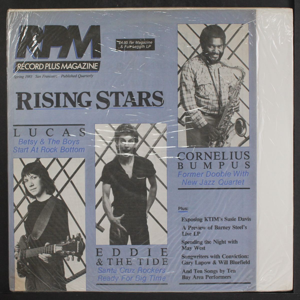 record plus magazine, spring 1983: rising stars by VARIOUS