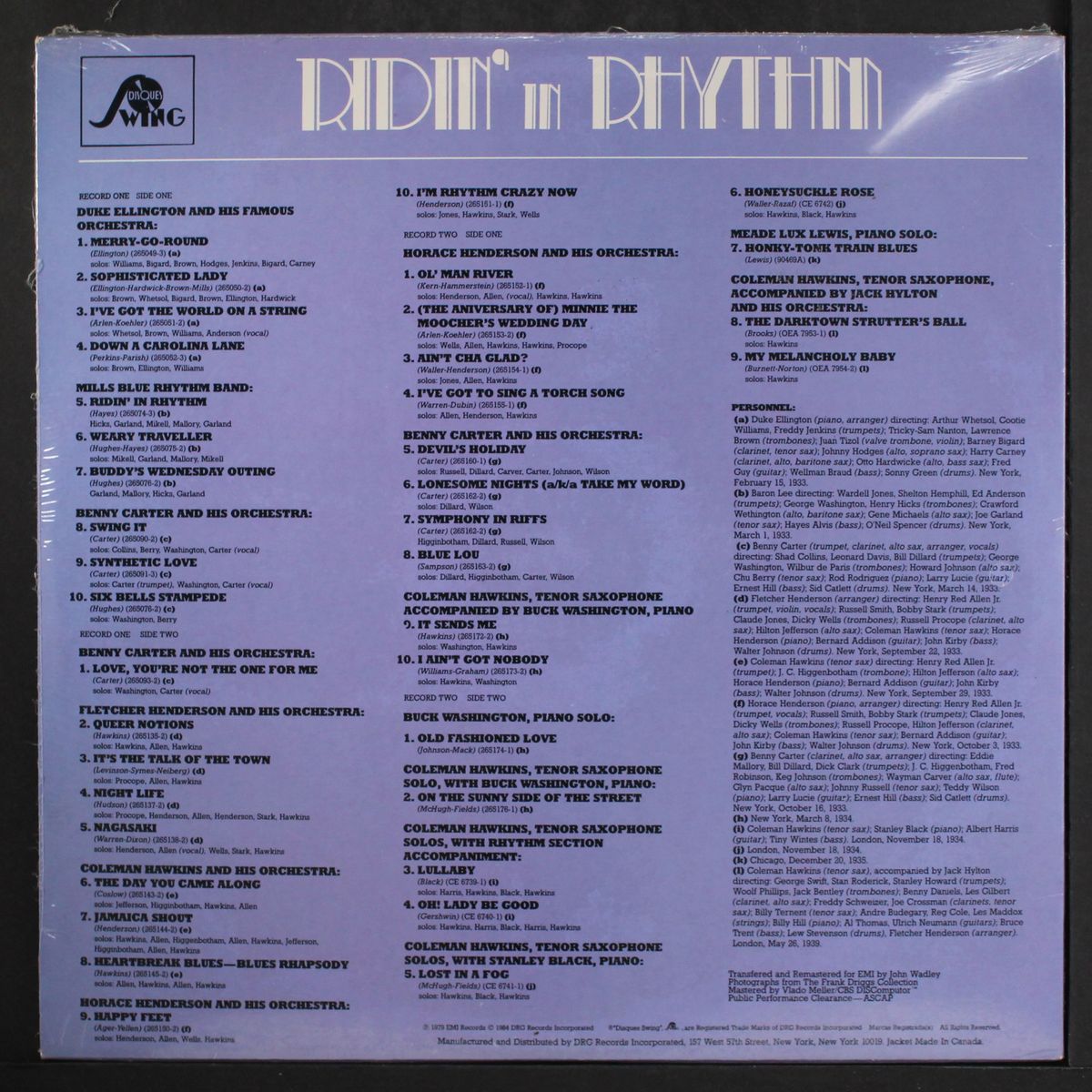 ridin' in rhythm by VARIOUS