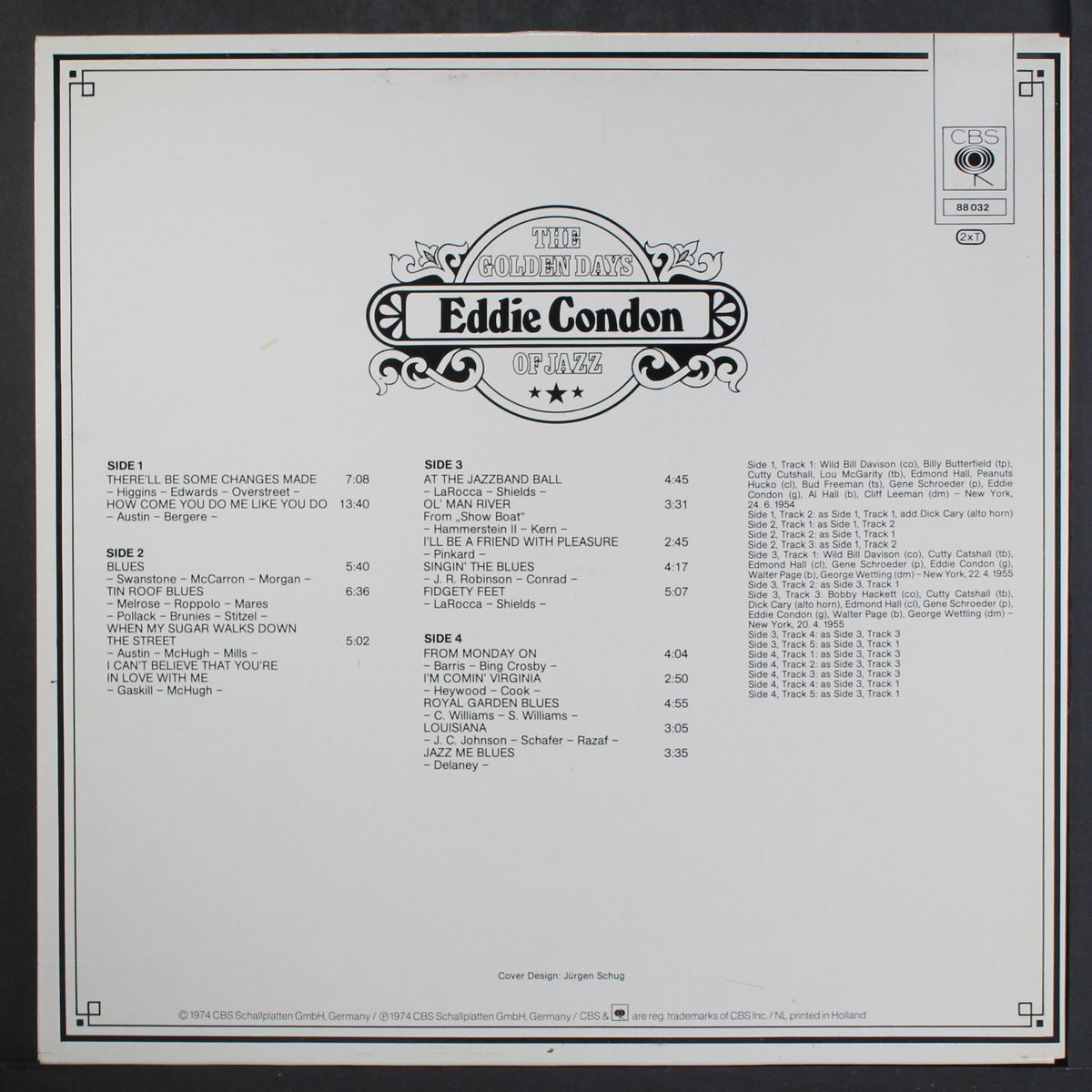 eddie condon days by EDDIE CONDON