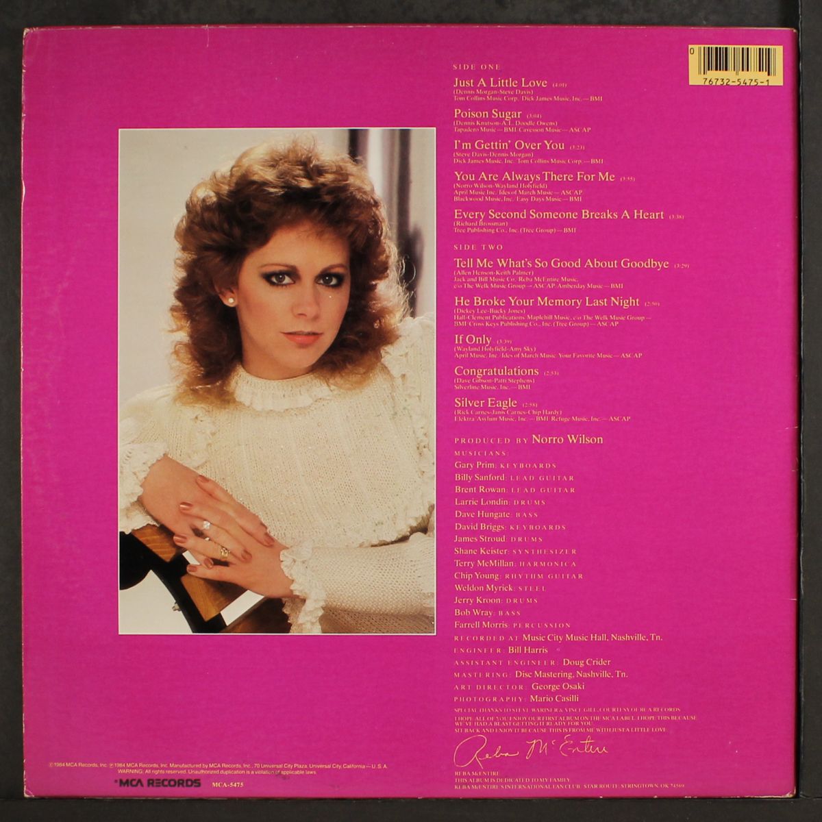 just a little love by REBA MCENTIRE